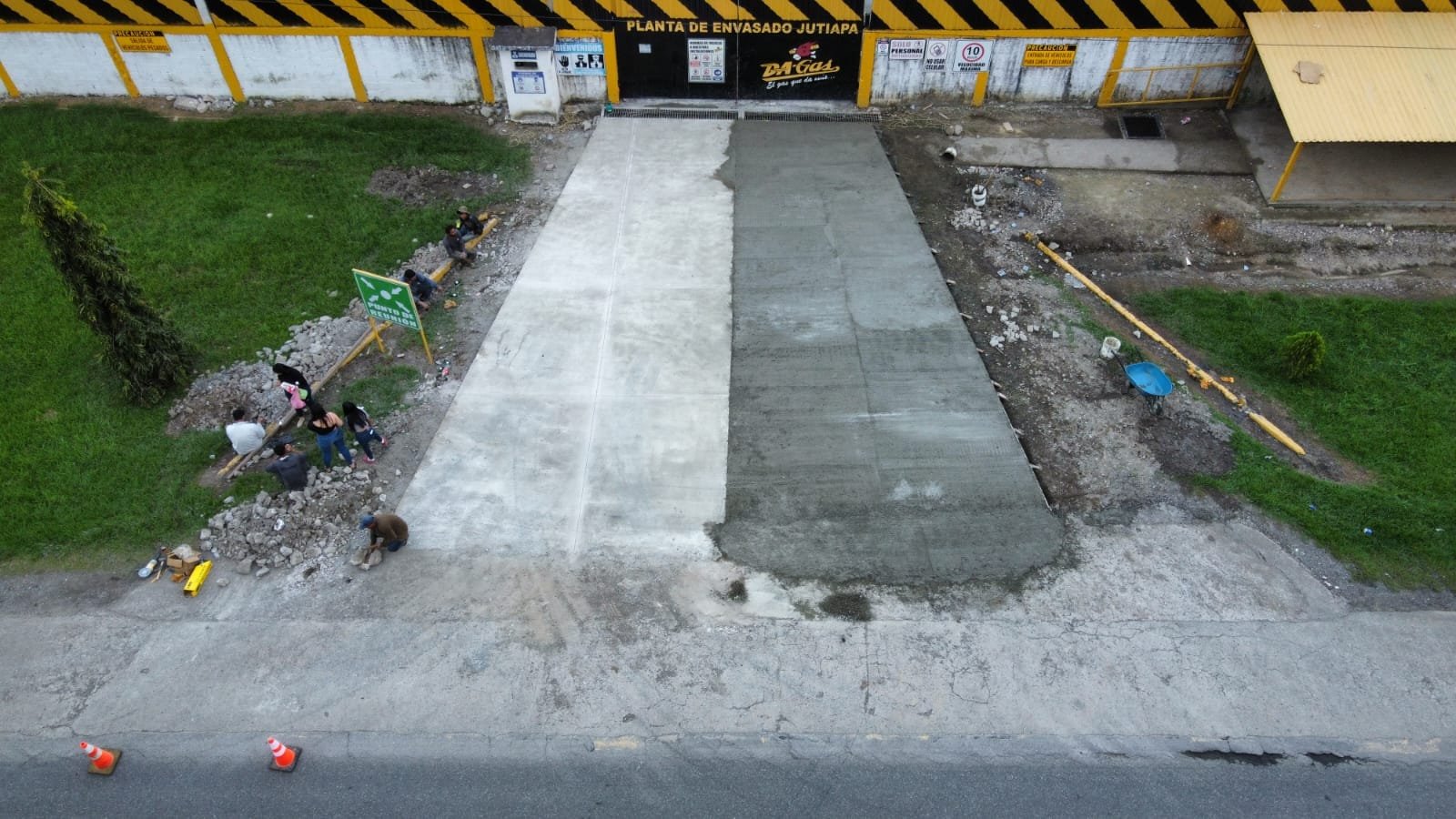 Galería de Entrada plantel DaGas Jutiapa Atlantida